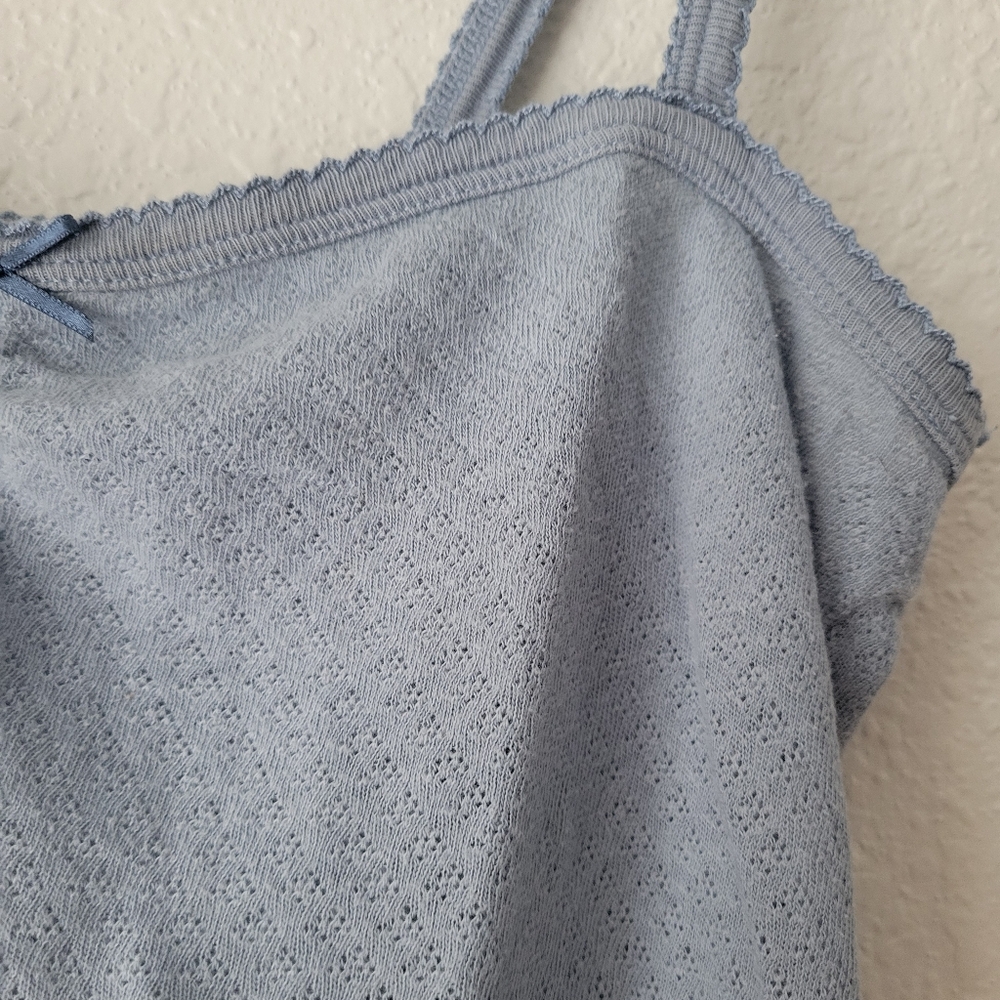 Doen Blue Ribbed Camisole Tank - Picture 4 of 9